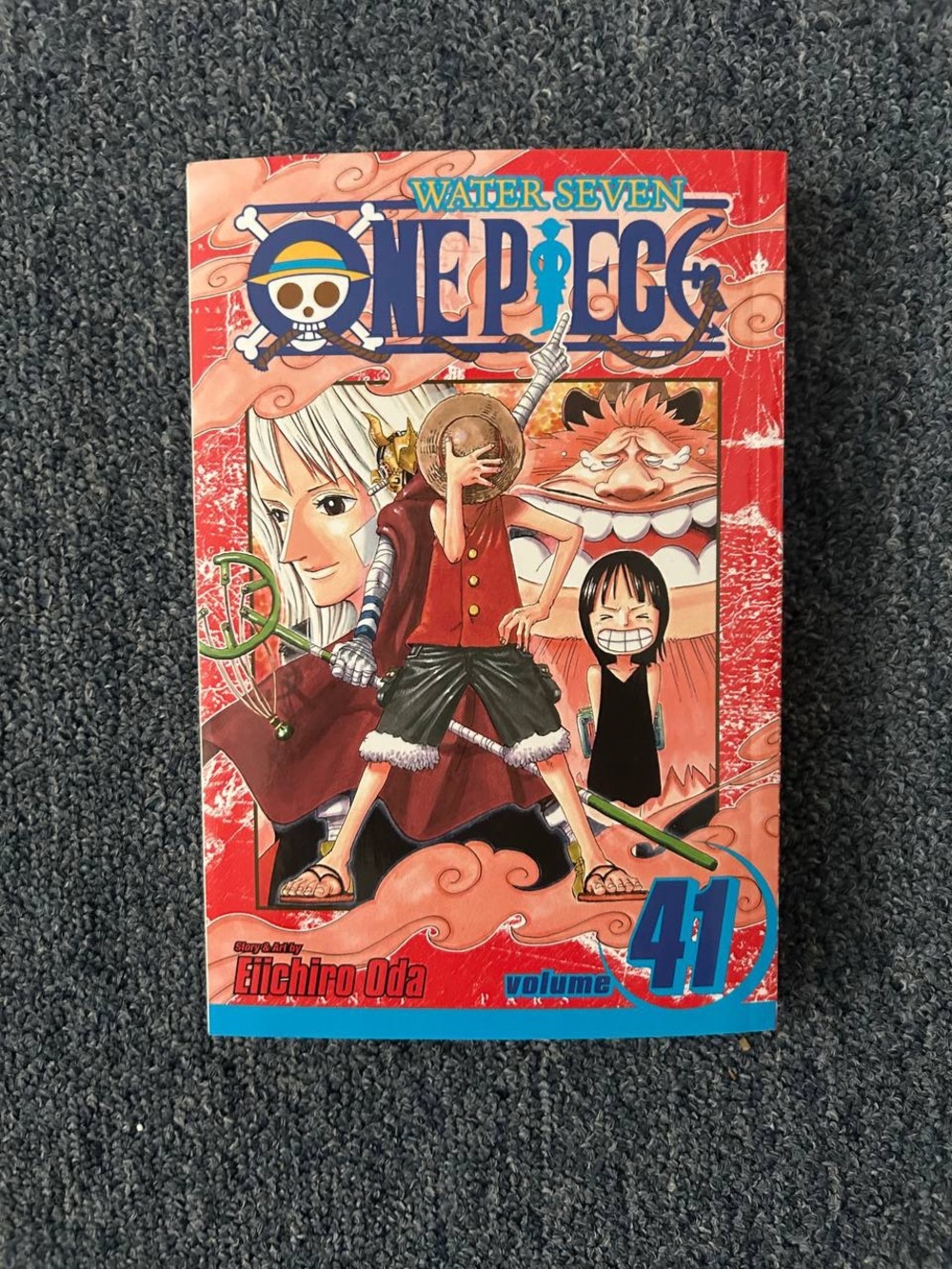 Onepiece Volume 41 Manga - Red & Blue Cover